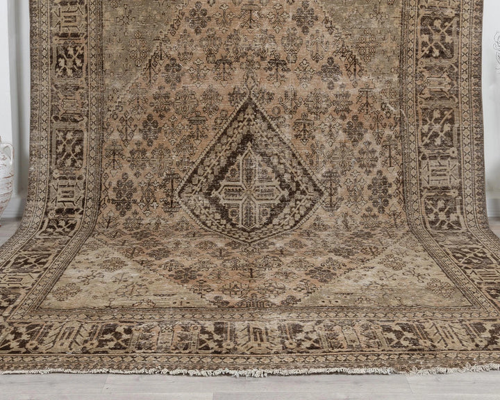 Rust Turkish Oushak Rug 8'9" x 11'11" Hand-Knotted | No. VR62581