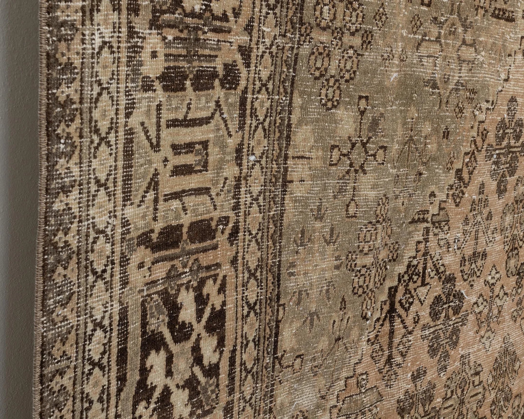 Rust Turkish Oushak Rug 8'9" x 11'11" Hand-Knotted | No. VR62581