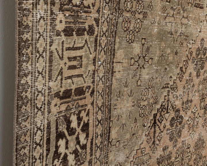 Rust Turkish Oushak Rug 8'9" x 11'11" Hand-Knotted | No. VR62581