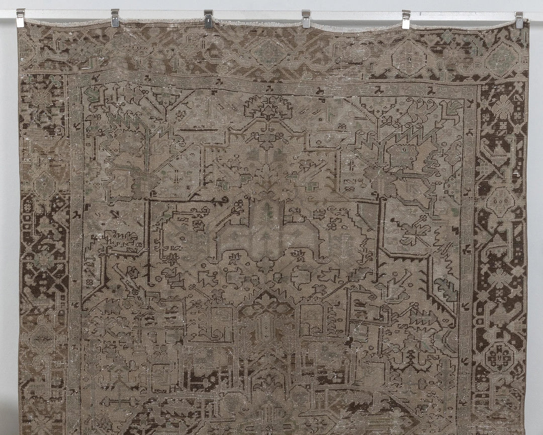 Multicolor Turkish Oushak Rug 8' x 12' Hand-Knotted | No. VR62598