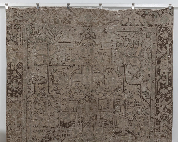 Multicolor Turkish Oushak Rug 8' x 12' Hand-Knotted | No. VR62598
