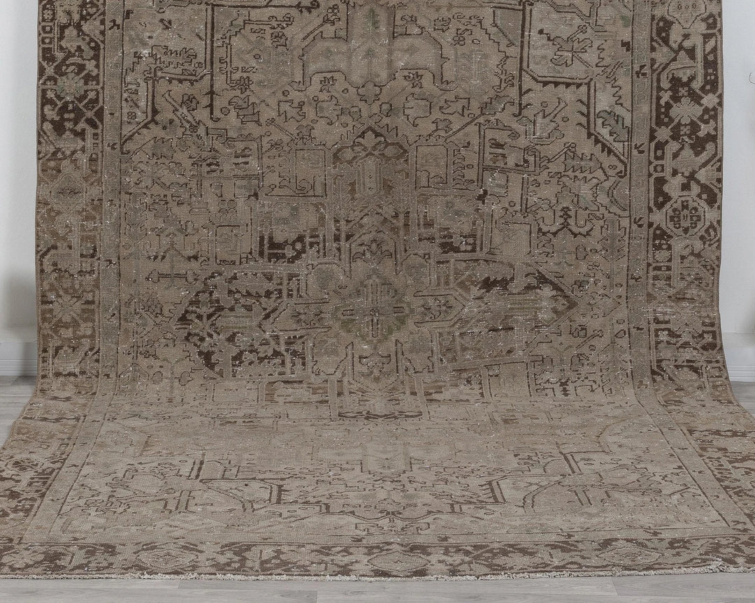 Multicolor Turkish Oushak Rug 8' x 12' Hand-Knotted | No. VR62598