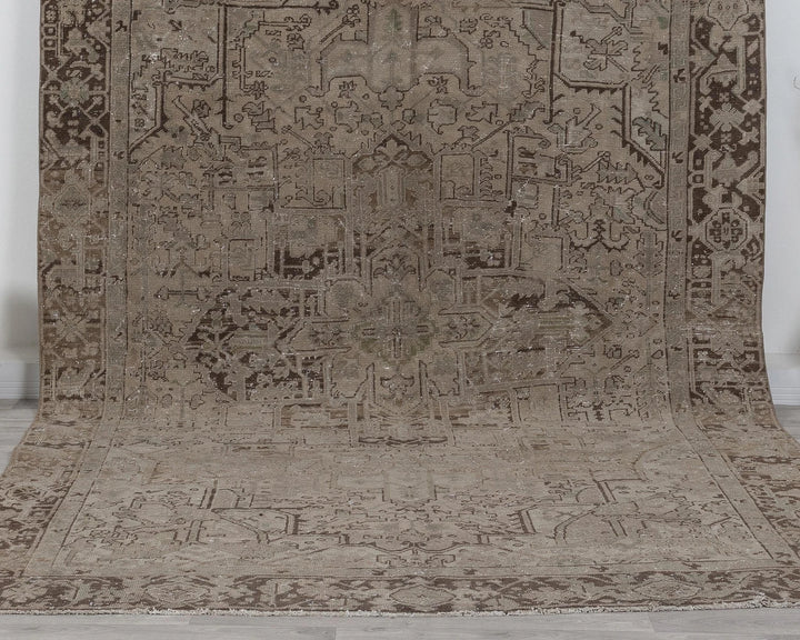 Multicolor Turkish Oushak Rug 8' x 12' Hand-Knotted | No. VR62598