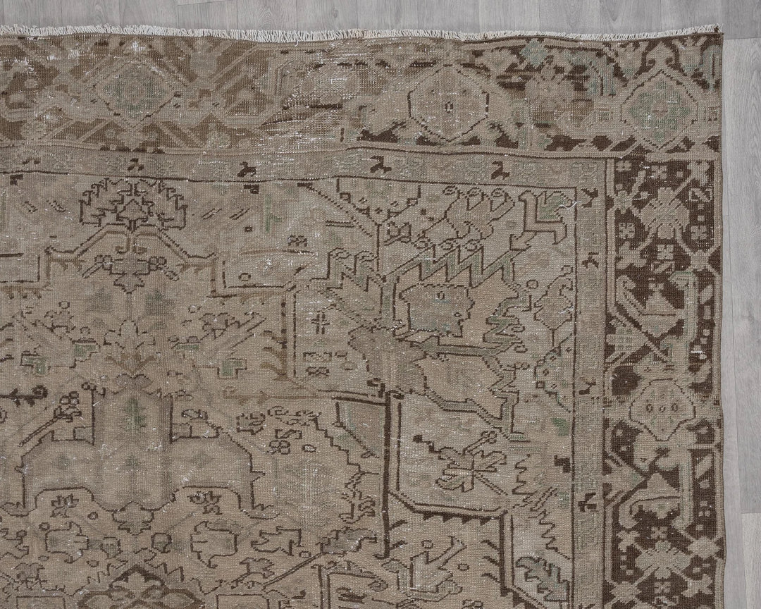 Multicolor Turkish Oushak Rug 8' x 12' Hand-Knotted | No. VR62598
