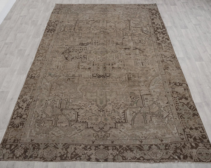 Multicolor Turkish Oushak Rug 8' x 12' Hand-Knotted | No. VR62598