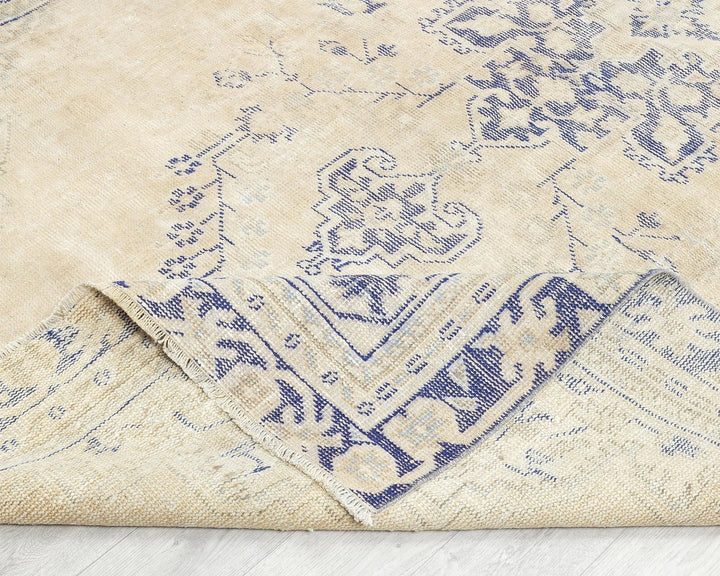 Neutral Oushak Rug 5' 9" x 8' 11" | No. VR62908