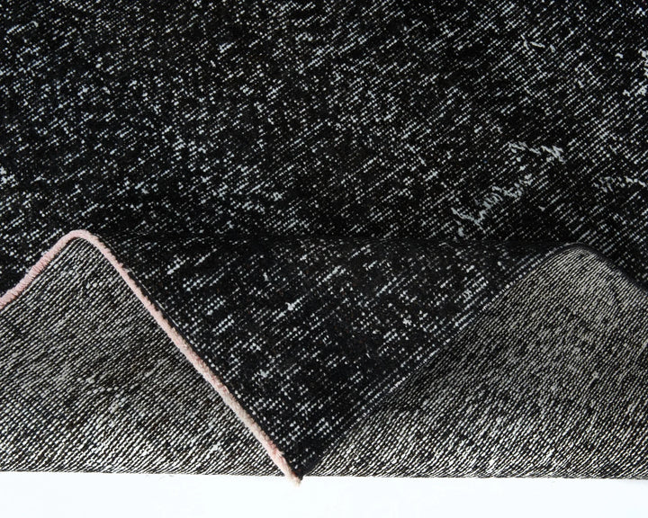 Black Oushak Rug 9' 4" x 5' 7" | No. VR62908