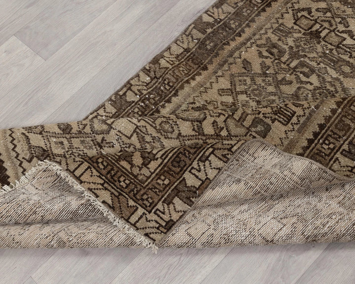 Multicolor Turkish Oushak Rug 3' 2" x 9' 8" Hand-Knotted | No. VR62970