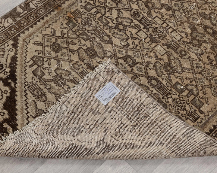 Multicolor Turkish Oushak Rug 3' 2" x 9' 8" Hand-Knotted | No. VR62970