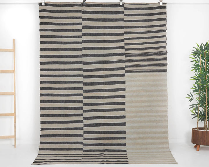 Multicolor Turkish Kilim Rug 5' 7" x 7' 11" Flat-Weave | No. VR63032