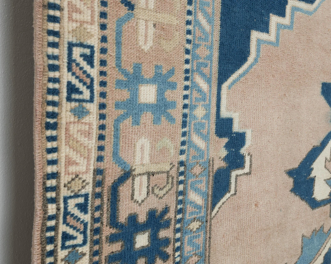 Multicolor Turkish Oushak Rug 7' 3" x 5' 7" Hand-Knotted | No. VR63092