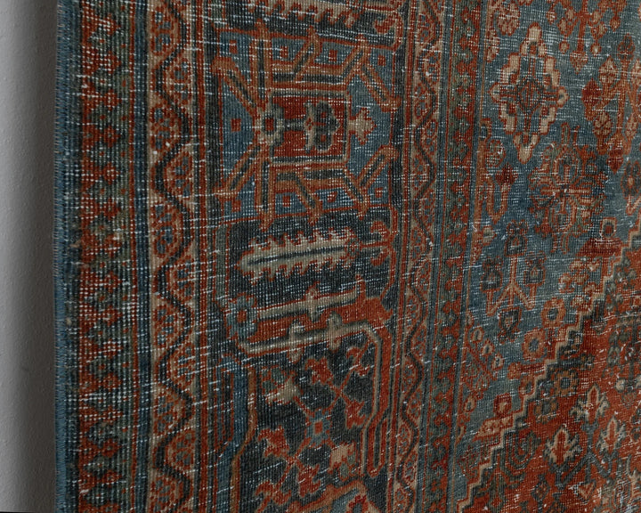 Multicolor Turkish Oushak Rug 8'6" x 11'3" Hand-Knotted | No. VR63191