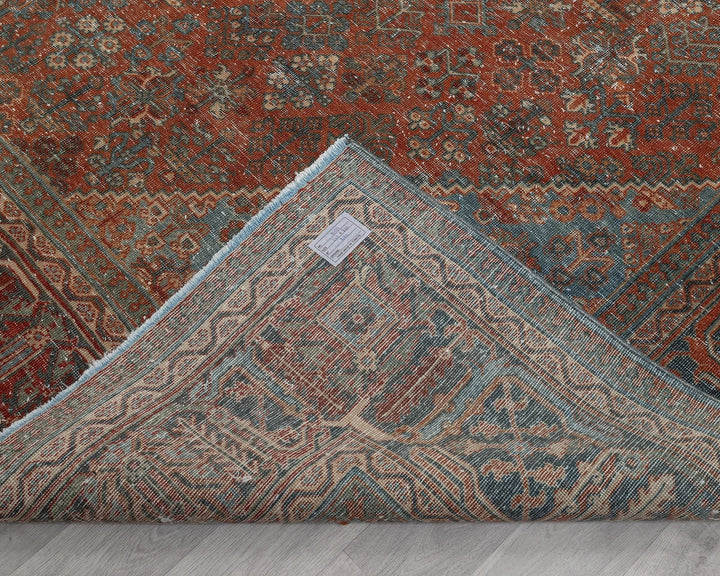 Multicolor Turkish Oushak Rug 8'6" x 11'3" Hand-Knotted | No. VR63191
