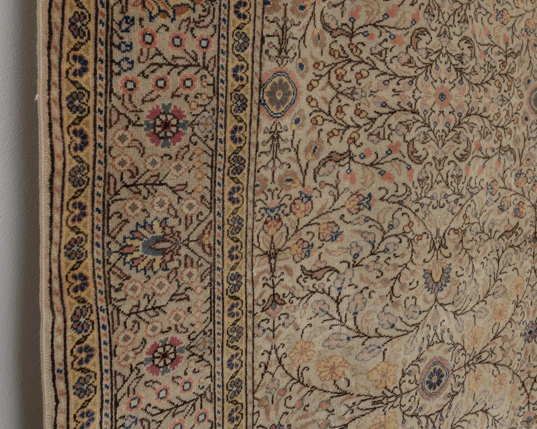 Multicolor Turkish Oushak Rug 6'7" x 9'9" Hand-Knotted | No. VR63262