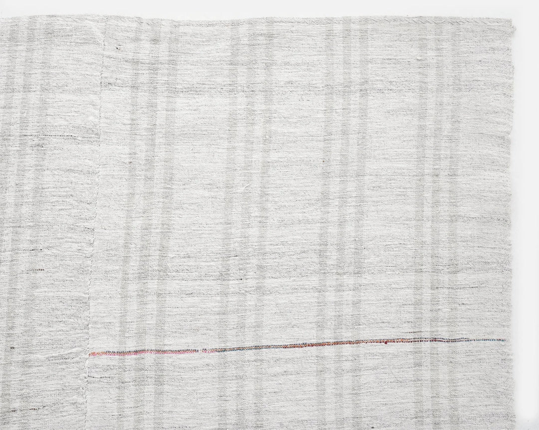 Gray Kilim Rug 7' 9" x 11' 3" | No. VR63719