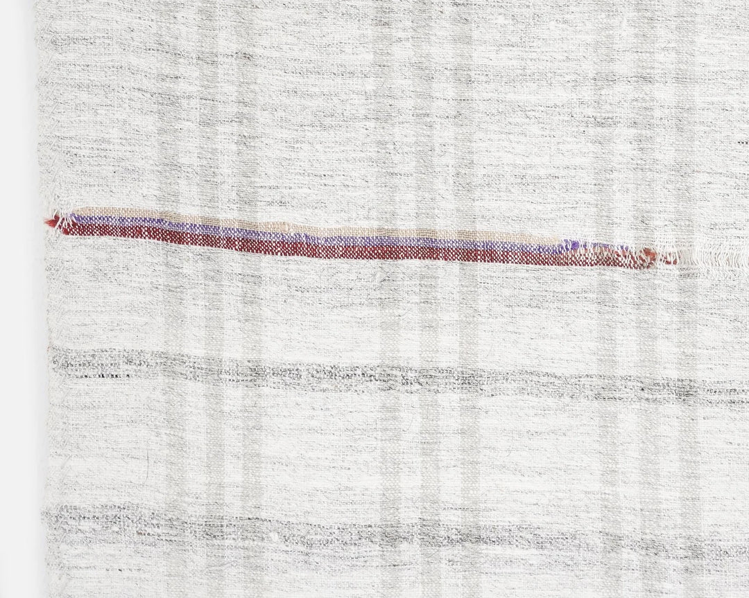 Gray Kilim Rug 7' 9" x 11' 3" | No. VR63719