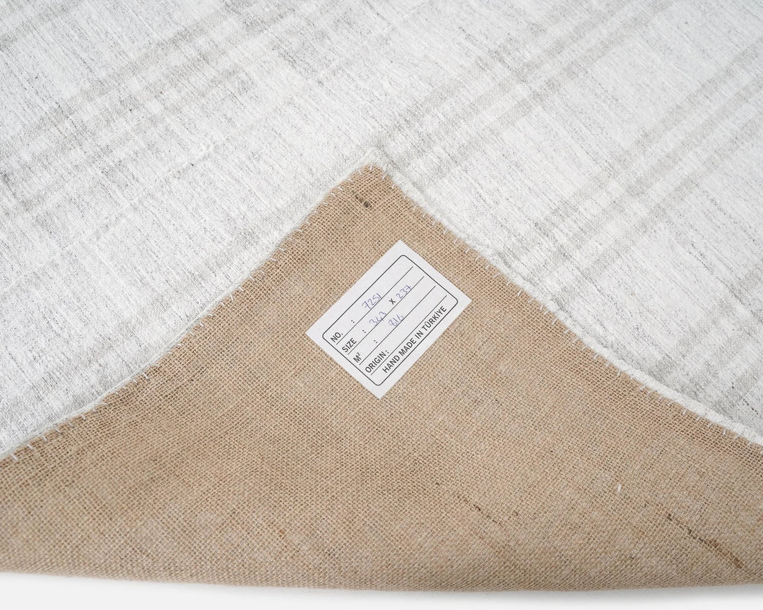 Gray Kilim Rug 7' 9" x 11' 3" | No. VR63719