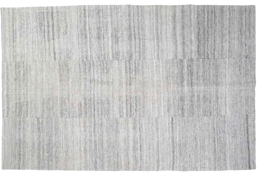 Gray Kilim Rug 6' 4" x 9' 8" | No. VR63739