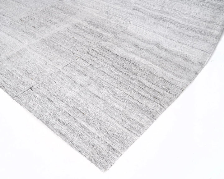 Gray Kilim Rug 6' 4" x 9' 8" | No. VR63739