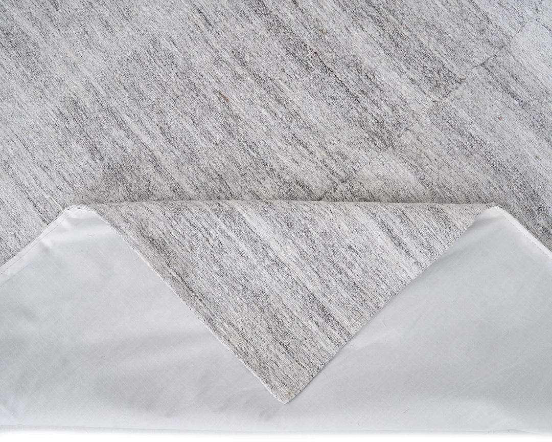 Gray Kilim Rug 6' 4" x 9' 8" | No. VR63739