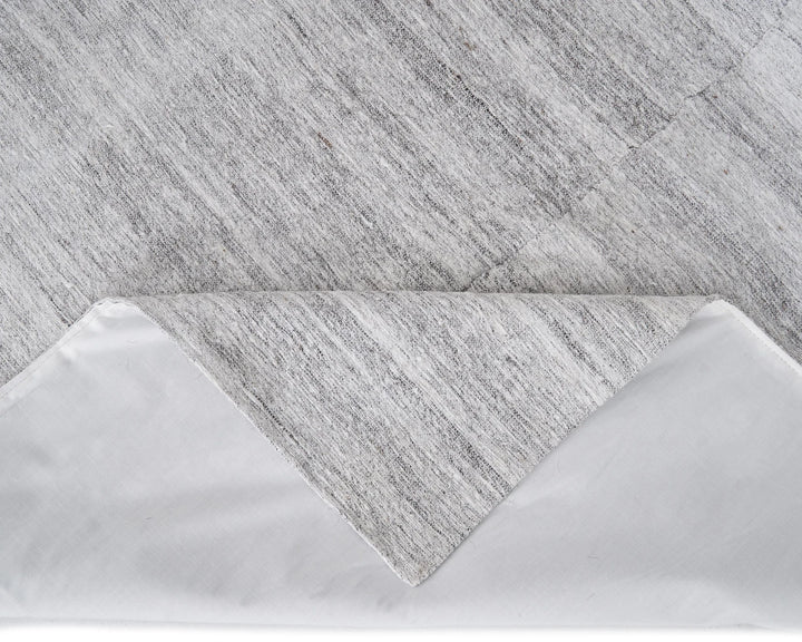 Gray Kilim Rug 6' 4" x 9' 8" | No. VR63739