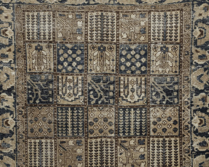 Multicolor Turkish Oushak Rug 6' 1" x 9' Hand-Knotted | No. VR63756
