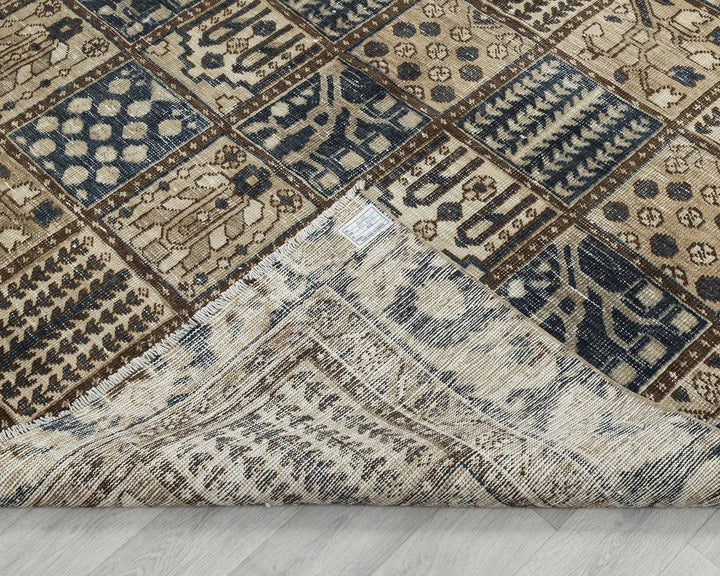 Multicolor Turkish Oushak Rug 6' 1" x 9' Hand-Knotted | No. VR63756