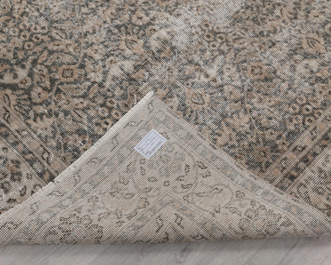 Multicolor Turkish Oushak Rug 6'9" x 9'10" Hand-Knotted | No. VR63940