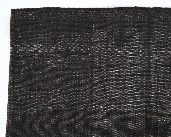 Brown Turkish Kilim Rug 3' 1" x 6' 7" Flat-Weave | No. VR64028
