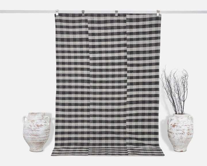 Black Turkish Kilim Rug 5' x 7' 7" Flat-Weave | No. VR64130