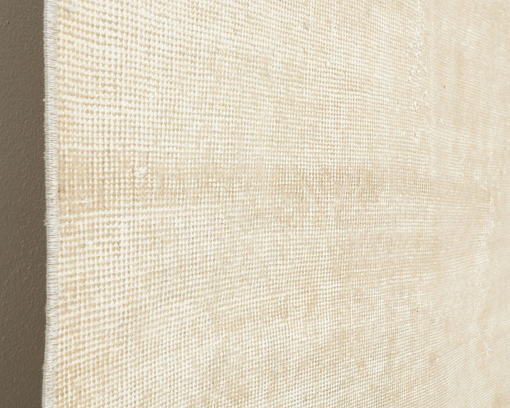 Beige Turkish Oushak Rug 6' 8" x 10' 5" Hand-Knotted | No. VR64206