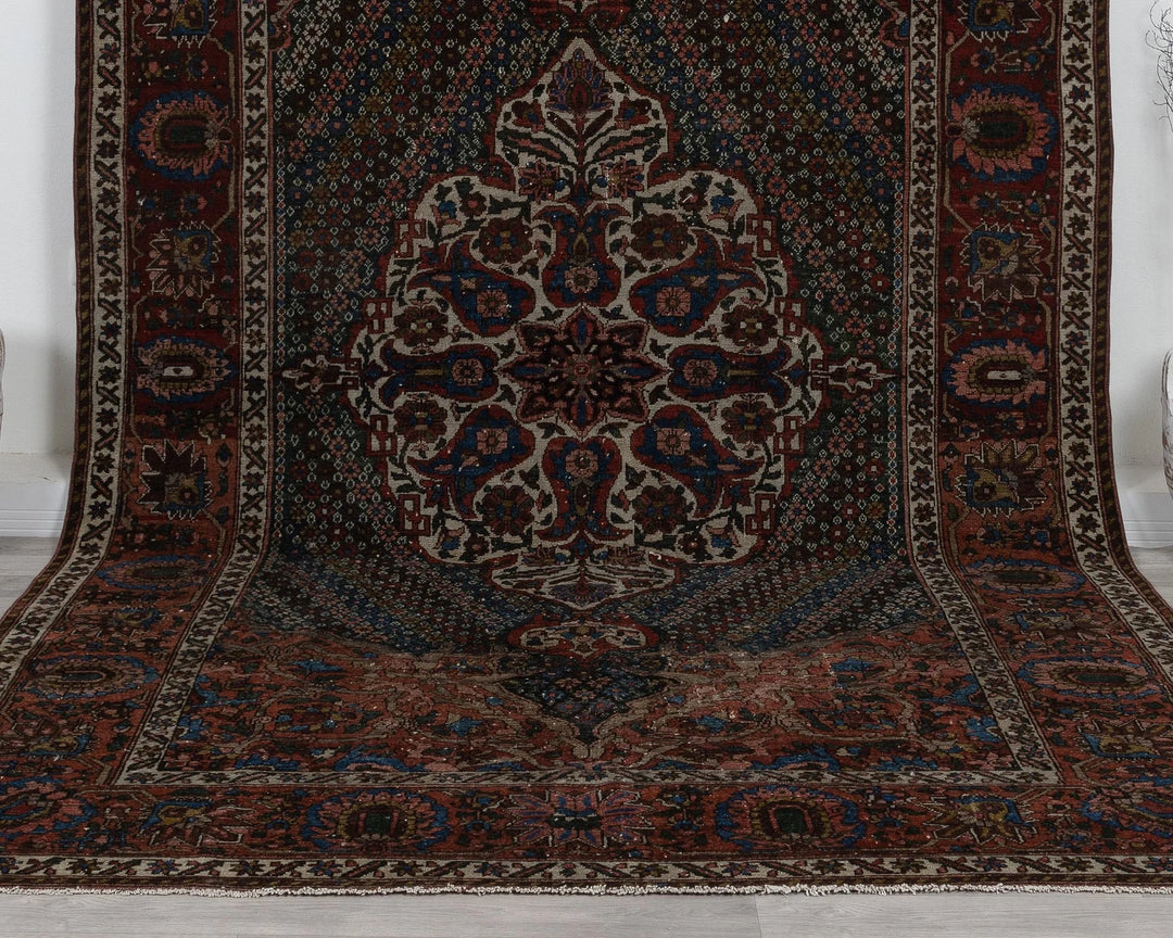 Rust Turkish Oushak Rug 7' x 11' 2" Hand-Knotted | No. VR64360