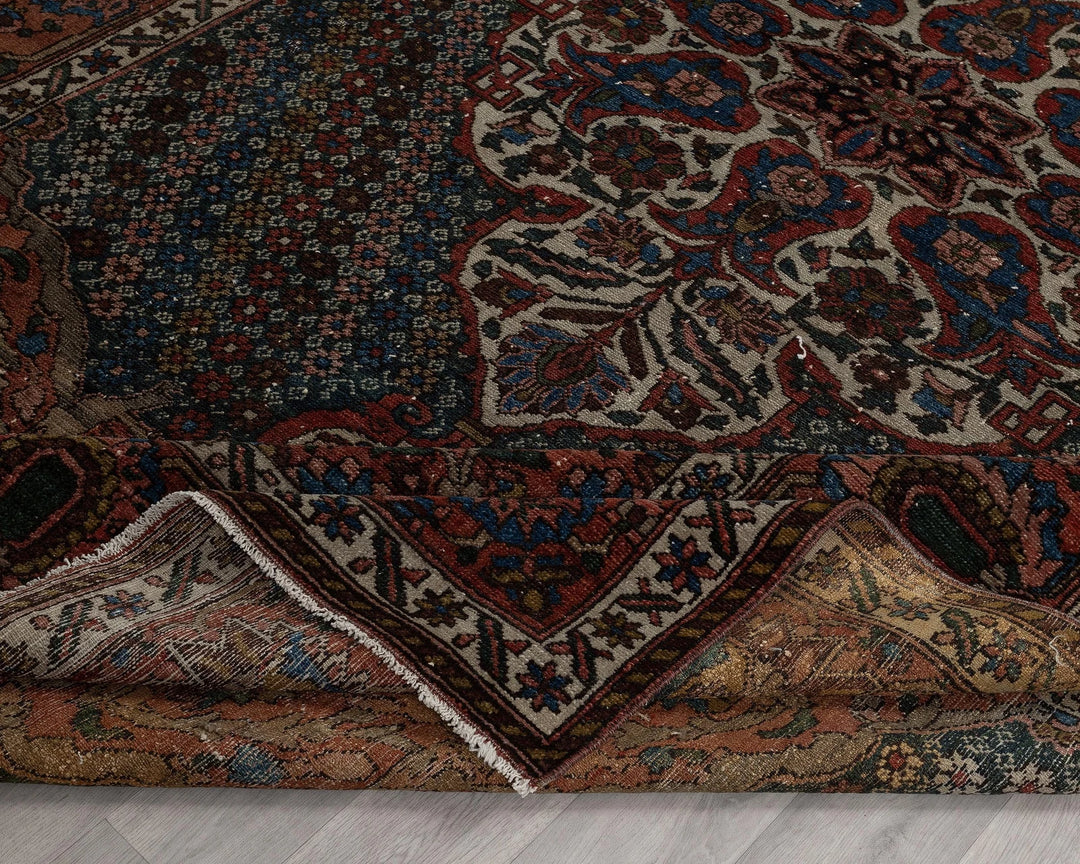 Rust Turkish Oushak Rug 7' x 11' 2" Hand-Knotted | No. VR64360