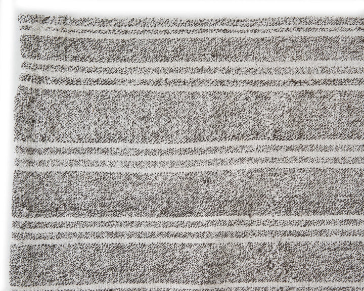 Gray Kilim Rug 4' 7" x 9' 4" | No. VR64555
