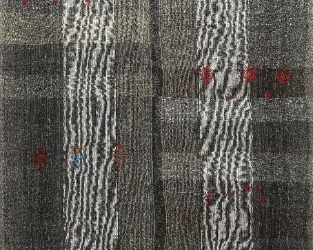 Multicolor Turkish Kilim Rug 6' 5" x 7' 8" Flat-Weave | No. VR64691