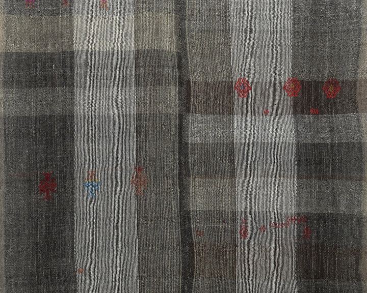 Multicolor Turkish Kilim Rug 6' 5" x 7' 8" Flat-Weave | No. VR64691