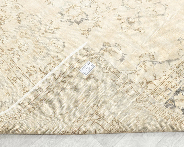 Multicolor Turkish Oushak Rug 6' 3" x 9' 9" Hand-Knotted | No. VR64918
