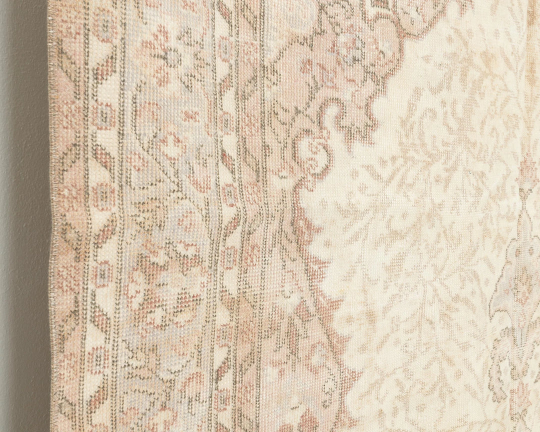 Multicolor Turkish Oushak Rug 6' x 10' Hand-Knotted | No. VR64945