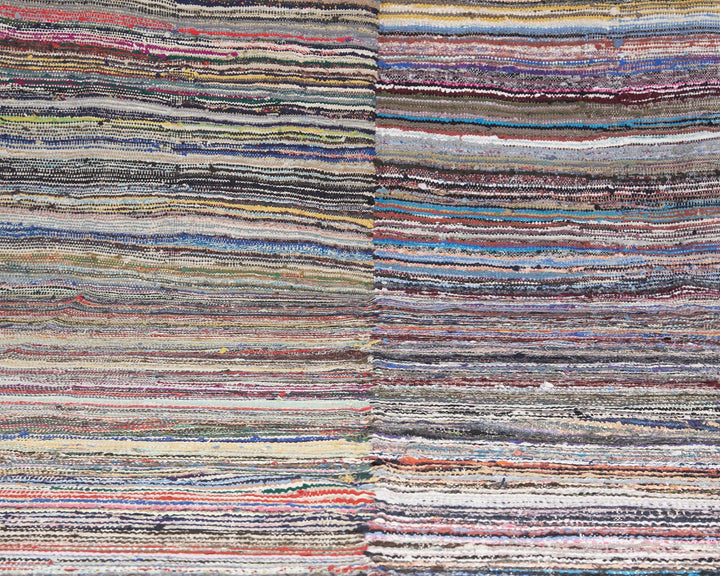 Multicolor Turkish Kilim Rug 10' x 13' Flat-Weave | No. VR64966