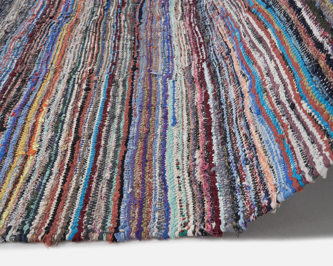 Multicolor Turkish Kilim Rug 10' x 13' Flat-Weave | No. VR64966