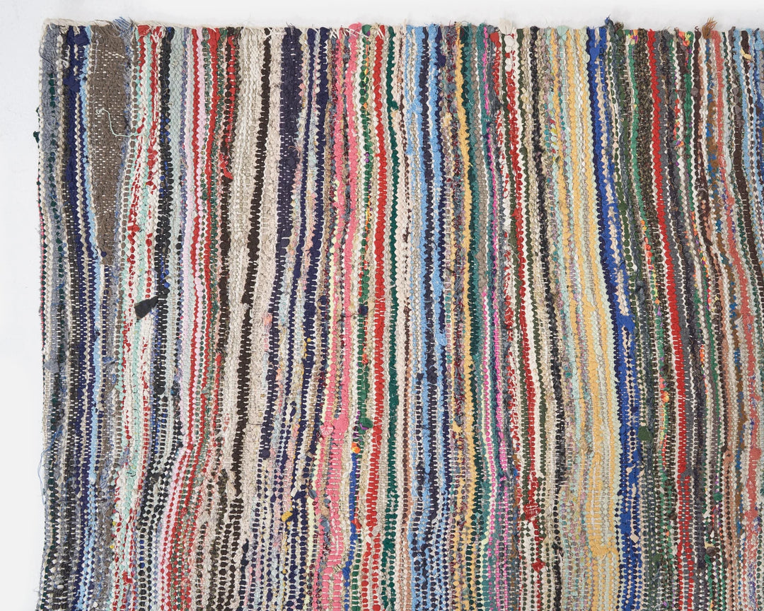 Multicolor Turkish Kilim Rug 10' x 13' Flat-Weave | No. VR64966