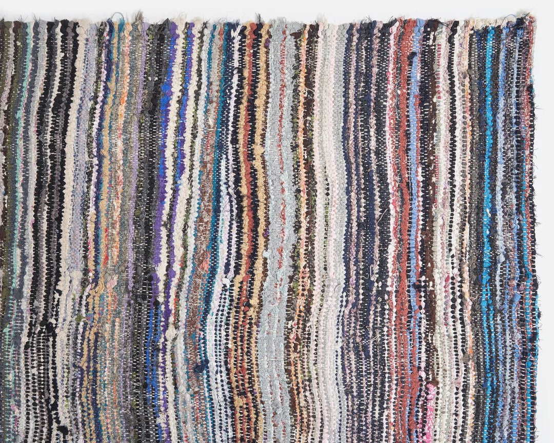 Multicolor Turkish Kilim Rug 10' x 13' Flat-Weave | No. VR64966