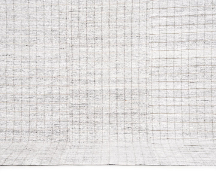 Gray Turkish Kilim Rug 5' 9" x 9' Flat-Weave | No. VR65105
