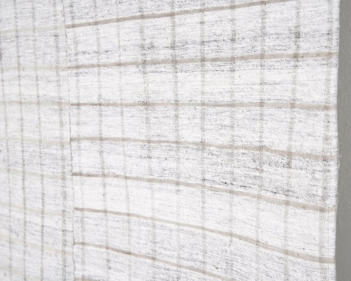 Gray Turkish Kilim Rug 5' 9" x 9' Flat-Weave | No. VR65105