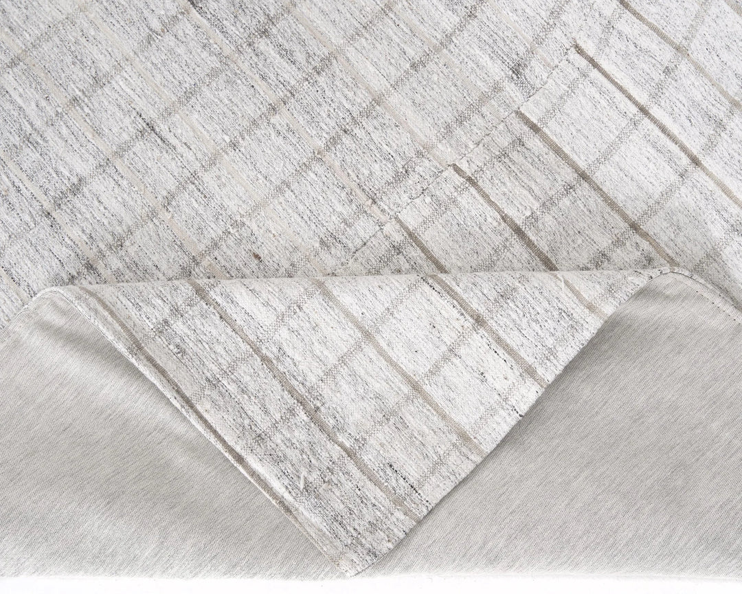 Gray Turkish Kilim Rug 5' 9" x 9' Flat-Weave | No. VR65105