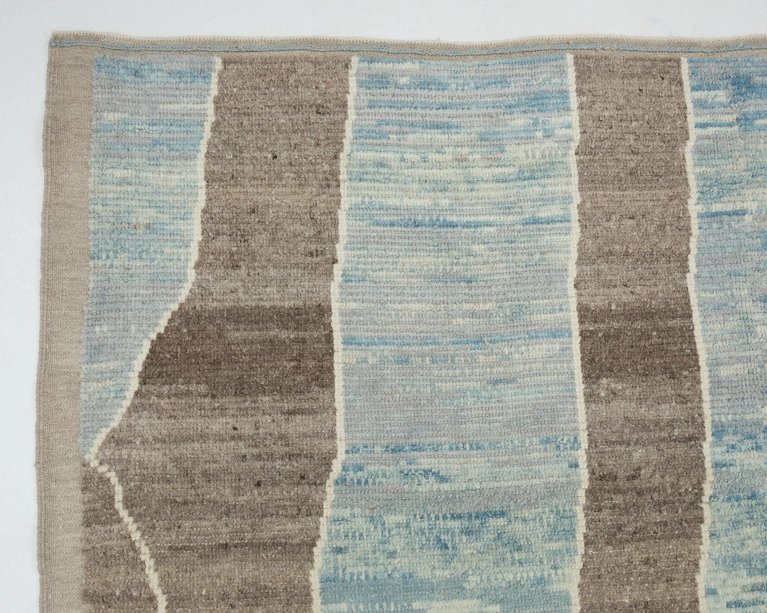 Brown Turkish Oushak Rug 8' 3" x 11' 6" Hand-Knotted | No. VR65342