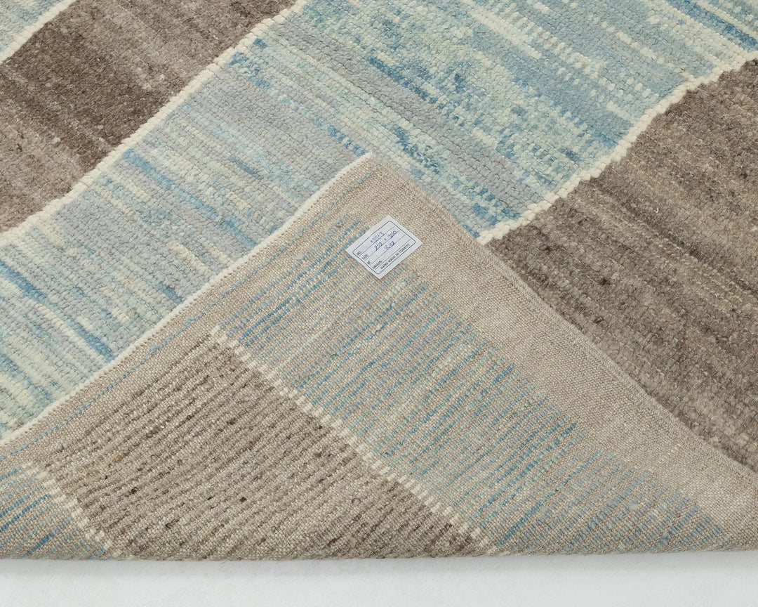 Brown Turkish Oushak Rug 8' 3" x 11' 6" Hand-Knotted | No. VR65342