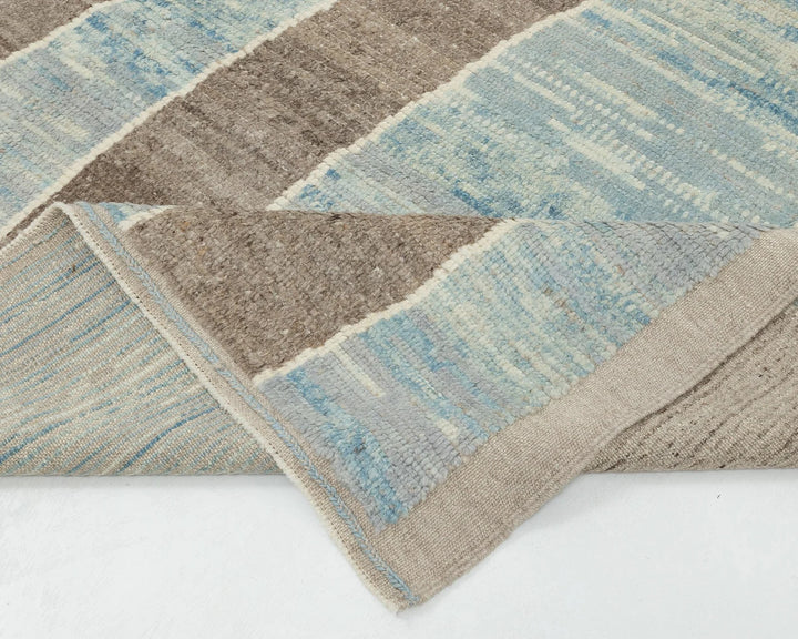 Brown Turkish Oushak Rug 8' 3" x 11' 6" Hand-Knotted | No. VR65342
