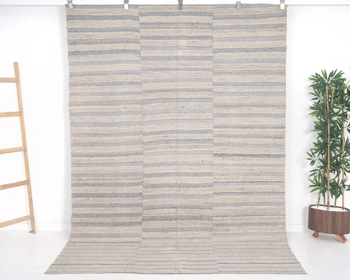 Multicolor Turkish Kilim Rug 6' 1" x 9' Flat-Weave | No. VR65674