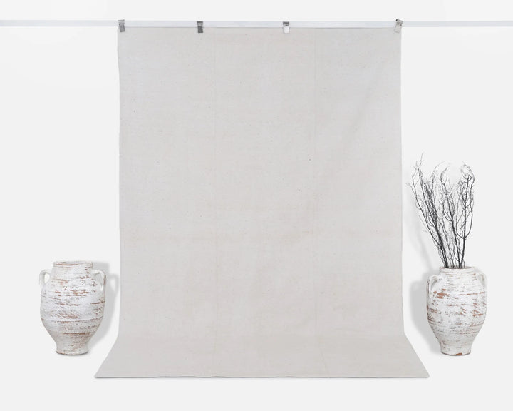 White Kilim Rug 5' 10" x 8' 8" | No. VR65766